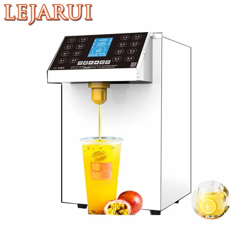 

220V Commercial Fructose Machine 16 Grid Microcomputer Fructose 8L Capacity Quantitative Machine Milk Tea Equipment