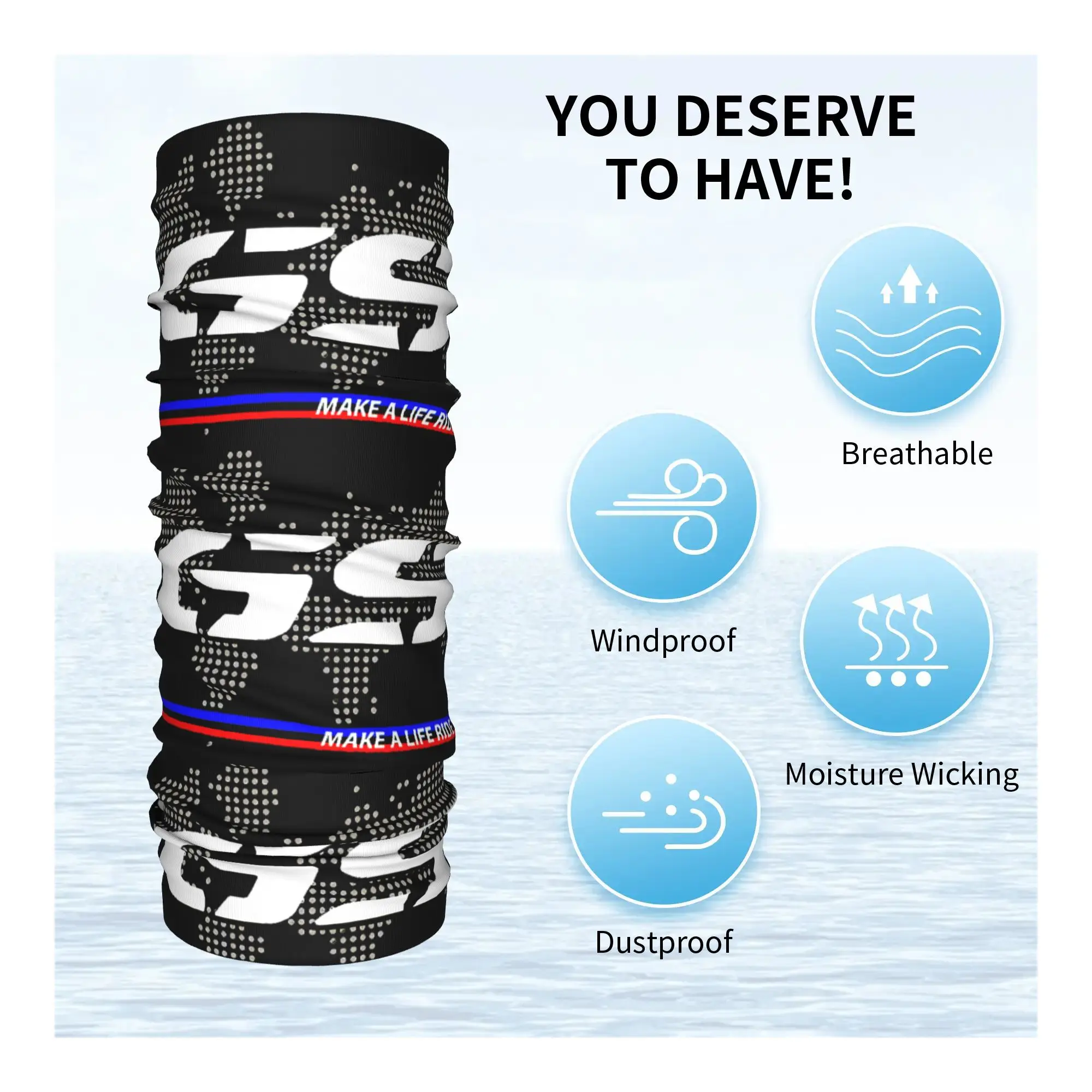 스키 사냥을위한 맞춤형 GS Bandana Neck Gaiter 남성 여성 랩 스카프 Balaclava Warmer