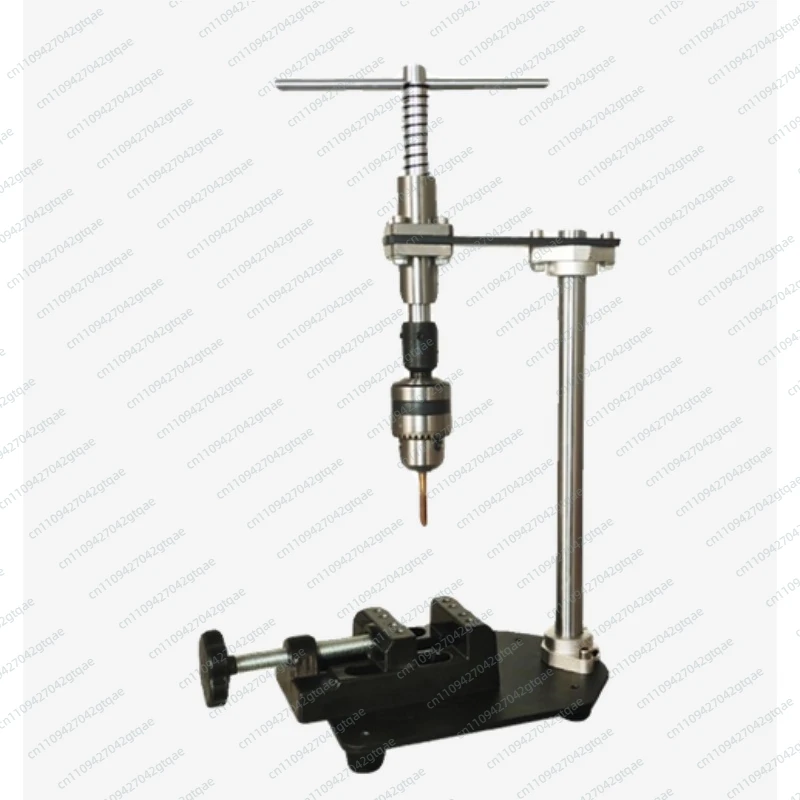 Manual Vertical Tapping Machine Tapping Small Handheld Adjustable Tap Wrench Desktop Wrench Extended Ratchet Rocking Probe Arm