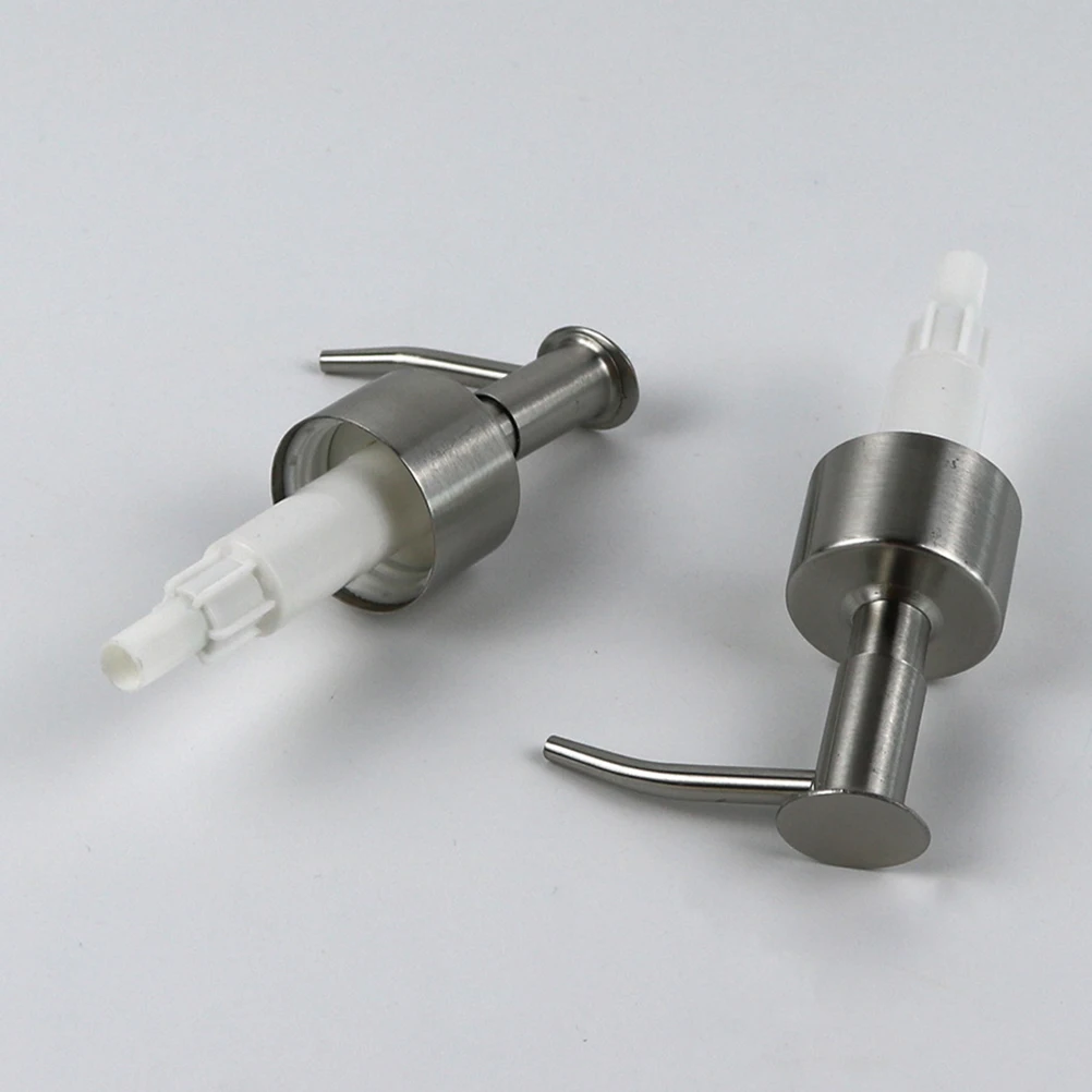 

2 Pcs Soap Dispenser Heads Long Nozzle Control Replacement Pump Bottles Home Kitchen Bathroom Accessories Lotion Pumps