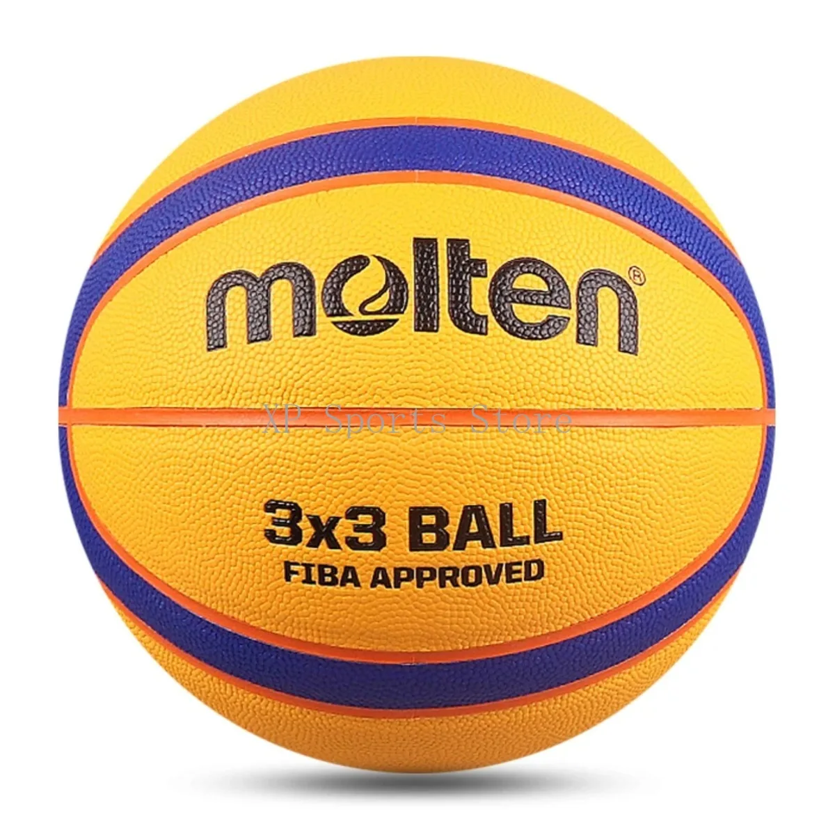 Pallone da basket Molten B33T5000 - Design 3x3, adatto per interni/esterni, perfetto per l'allenamento e i giochi competitivi per uomini e donne