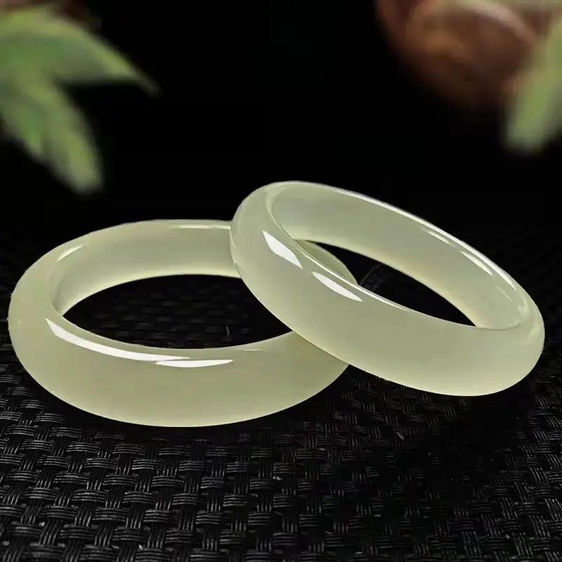 Natural Myanmar Jadeite Jade Bangles Women Healing Gemstone Fine Jewelry Genuine Grade A Burma Jade Bangle Girlfriend Mom Gifts