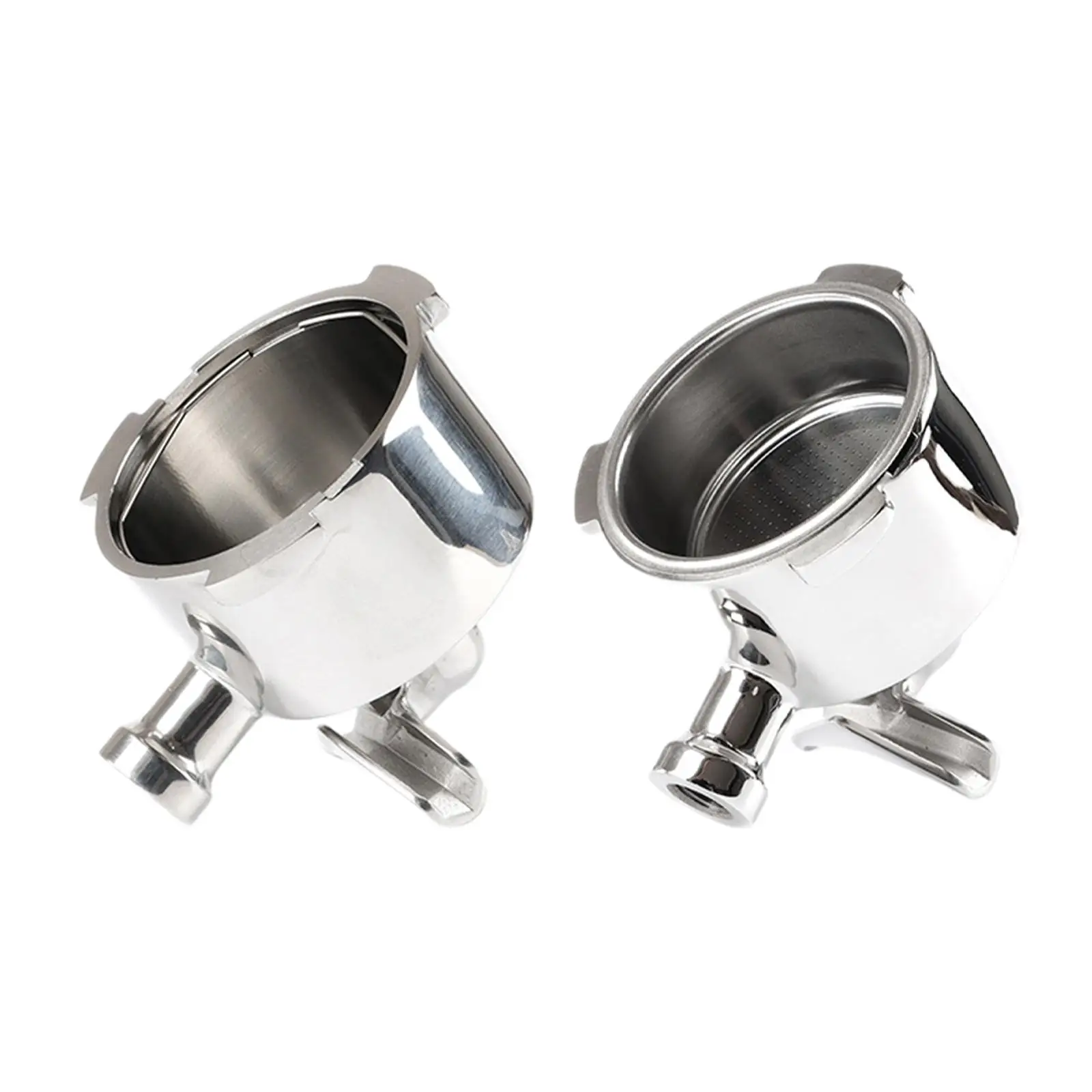 Coffee Portafilter Head 3 Ears Replacement Espresso Accessories, Lightweight,51mm Stainless Steel for EC680 EC685 EC785 EC885