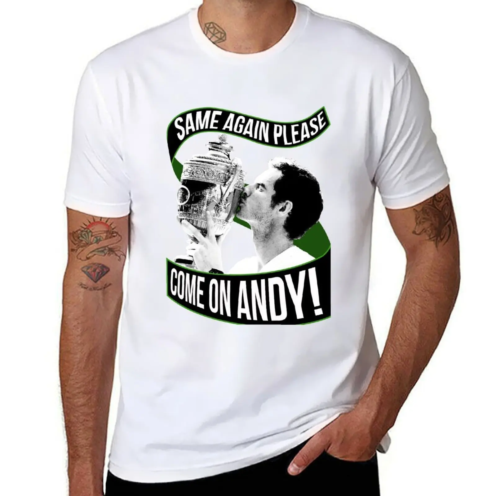 

Come on Andy T-Shirt cotton t shirts high quality t shirts for man cotton funny T-Shirt