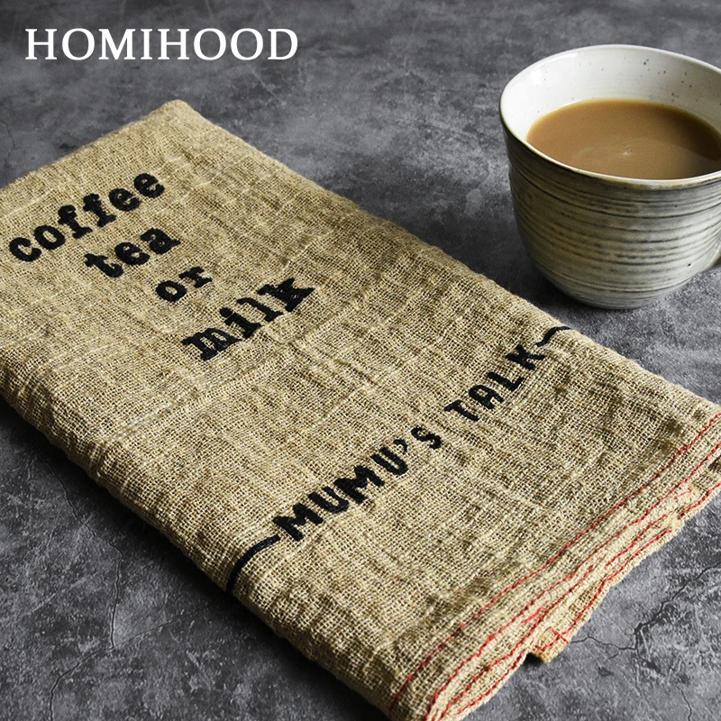 Retro Pure Linen Cloth Napkin Food Photography Background Props Old Scenes Shooting Desktop Decoration Mat Kitchen Napkin