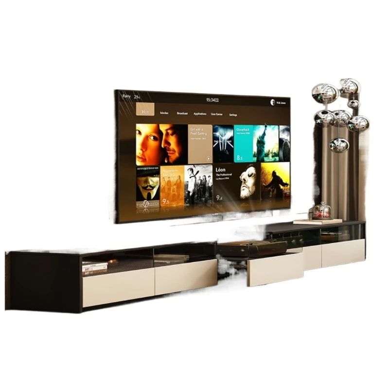 

Special cabinet for laser TV Modern simple floor-to-ceiling small apartment living room Hisense Fengmi projector telescopic cab