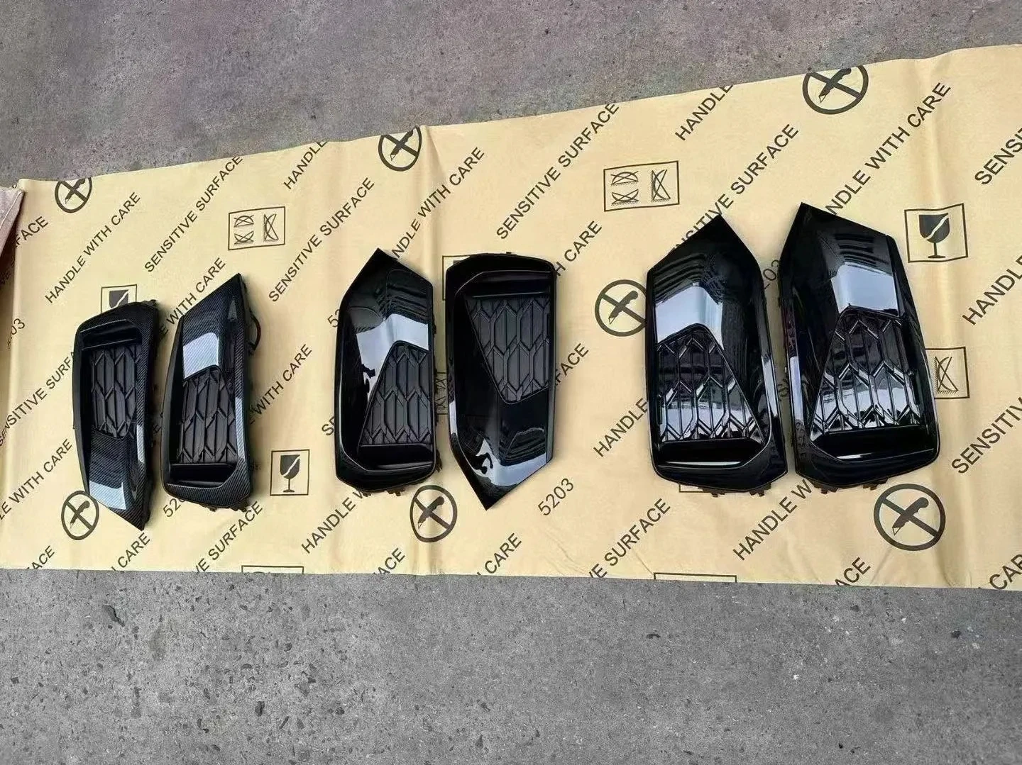 Audi A7 C8 2018-2024 Upgrade S7 2025 Racing Grille Mistlamp Frame Radiator Grill Front Bumper Grille Auto Accessoires