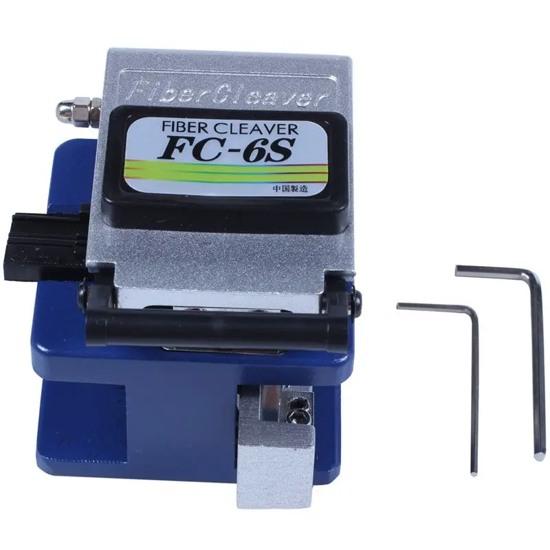 

5X Cold Contact Dedicated Metal Fiber Cleaver FC-6S Cutting Knife FTTH Optic Cable Cutter Knife Fiber Cleaver Tool-Y41A