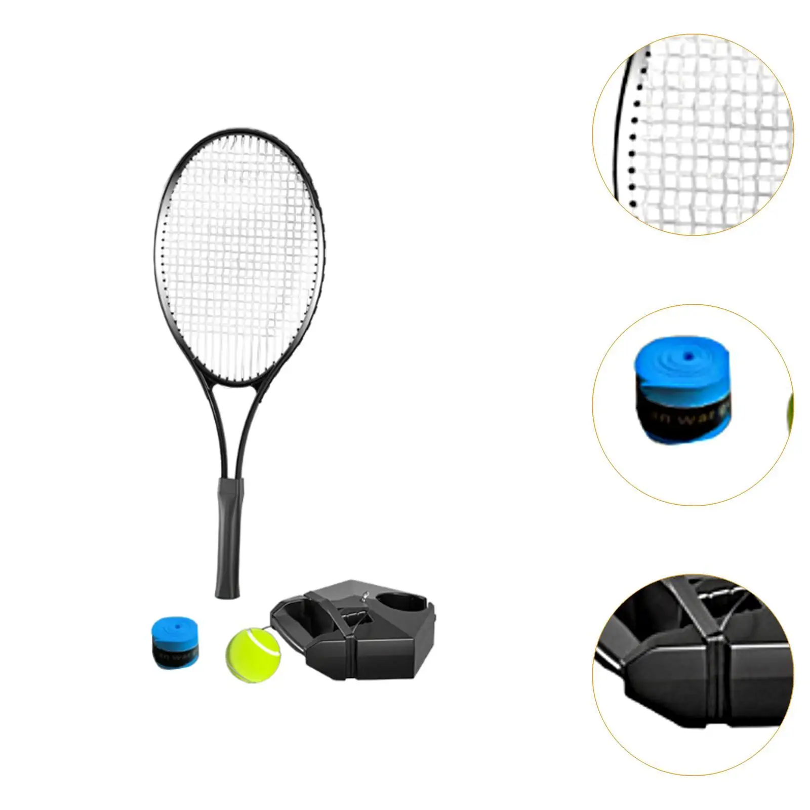 Kit de rebond de balle de tennis pour débutants, entraînement de tennis