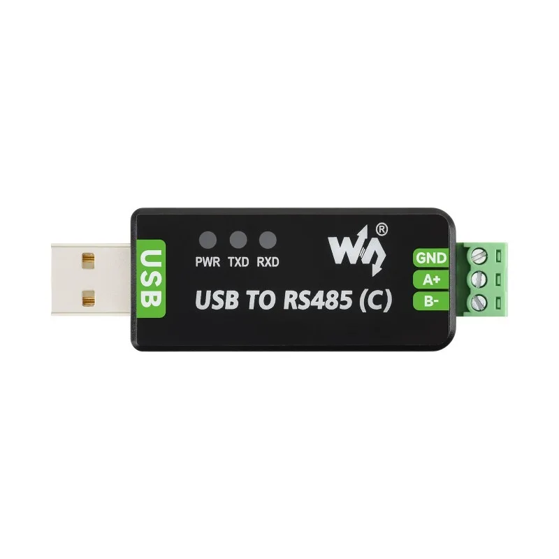 USB To RS485 (C) Industrial Grade Isolated Bidirectional Converter, FT232RNL Chip, Onboard Isolated Transceiver And TVS