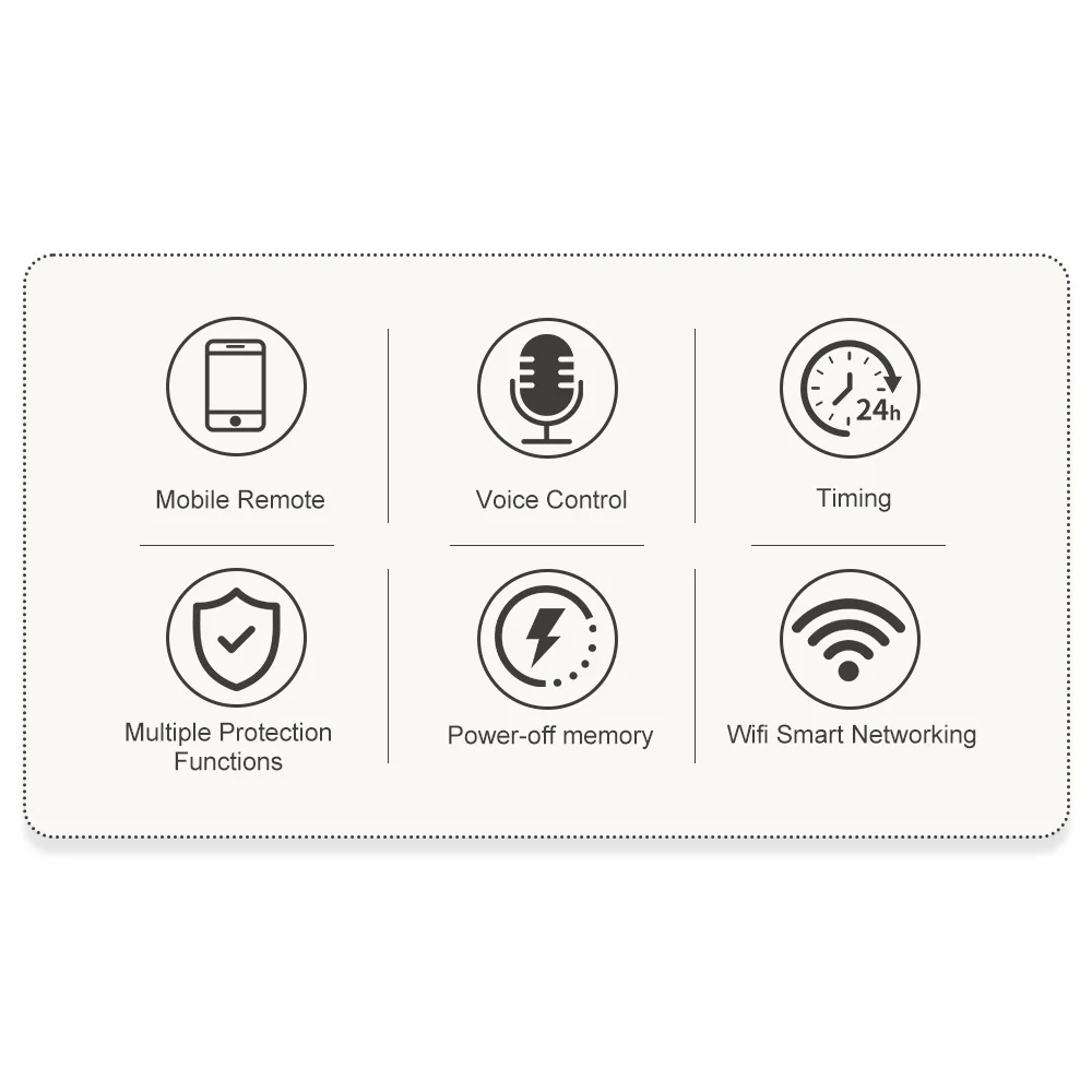 DIY GO 4-Poliger eWeLink Ferngesteuerter Intelligenter Relaisschalter 63A WiFi Intelligenter Leistungsschalter Trennt Leiter & Neutralleiter Verzögerungstimer – Detail 2