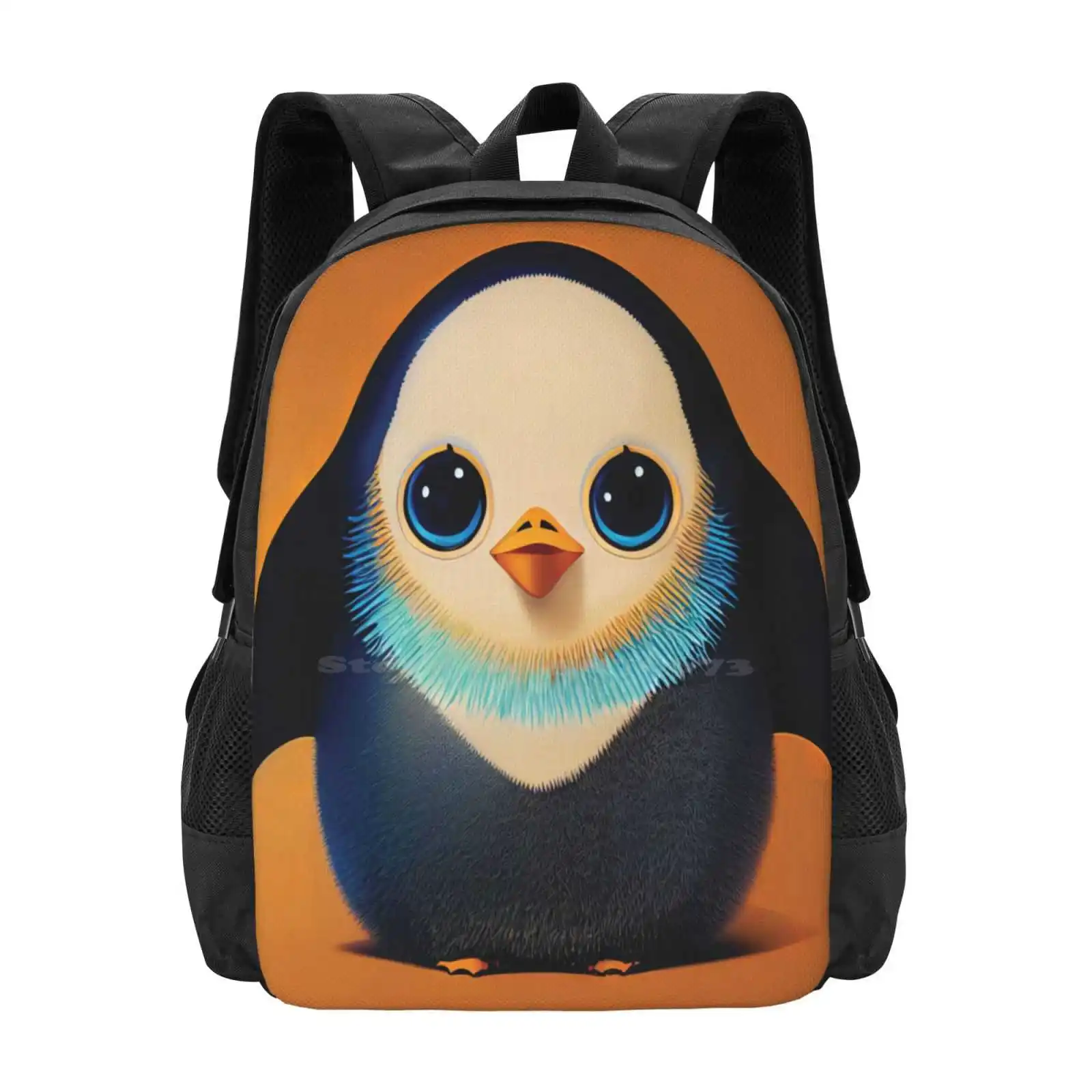 

Cute Baby Penguin Bag Backpack For Men Women Girls Teenage Baby Penguin Cute Penguin Cartoon Penguin Big Eyes Cute Baby Animals