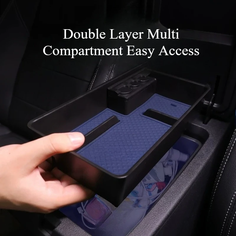 For Nissan Teana Altima Center Console Armrest Storage Box Multi Compartment Anti-slip Extra Space Interior Modification Parts