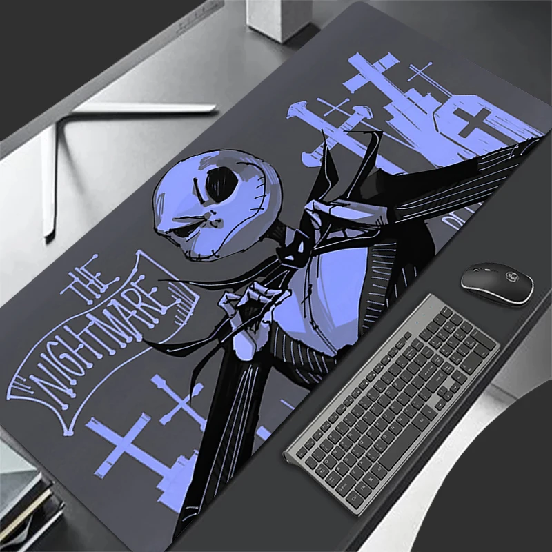 Mouse Pad rubber table Large Gamer Desk mat Computer Keyboard Pad Mini PC gaming accessories carpet Jack Skellington mousepad