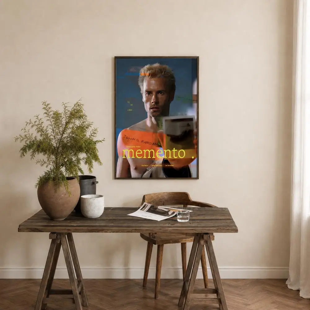 Movie Memento Poster Self‑Adhesive Waterproof PP Poster Coffee House Bar Wall Art Sticker Room Home Decor