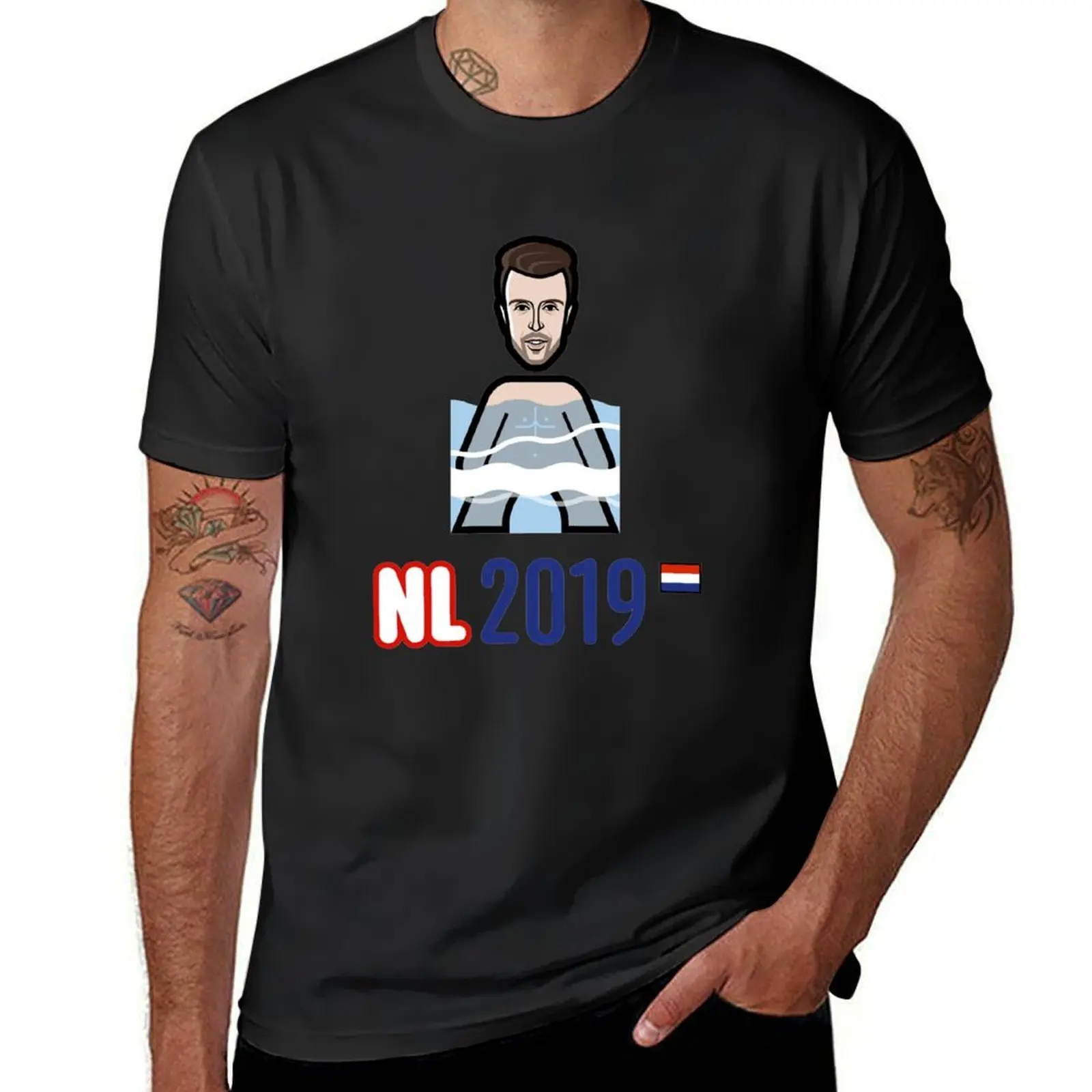 Netherlands 2019 T-Shirt vintage aesthetic clothes customs design your own funnys men workout shirt