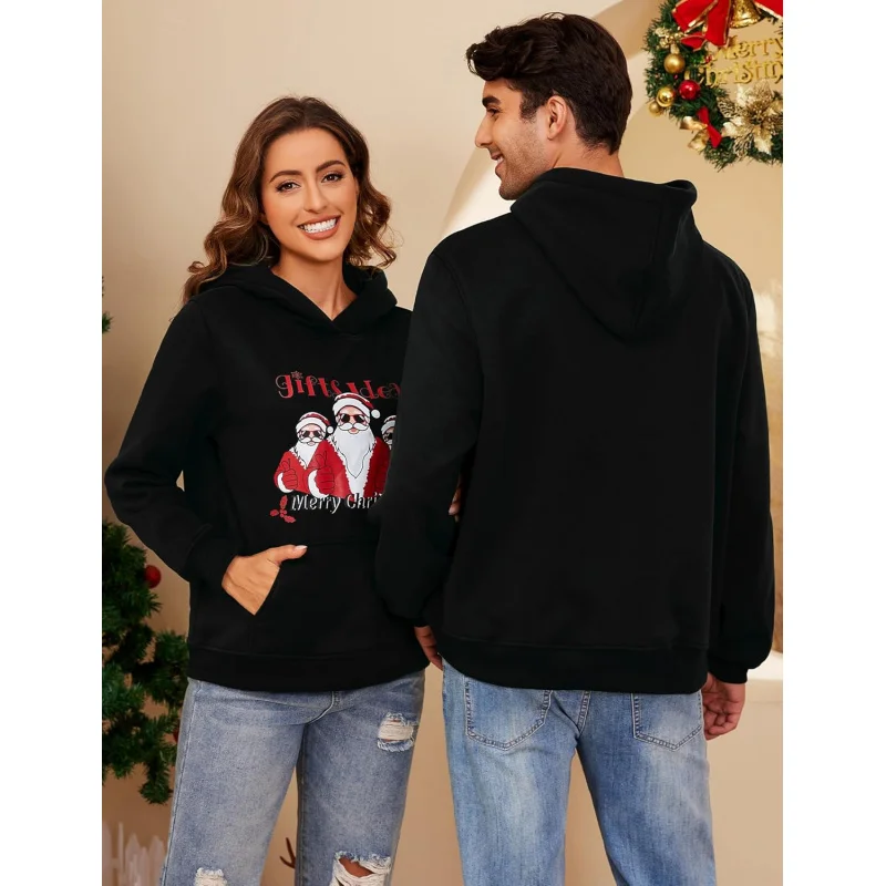 Ugly sweatshirts Christmas wool hoodiesmen's and women's Thanksgiving pulloversparty gifts