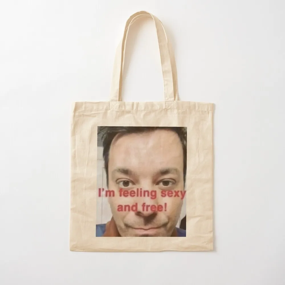 Jimmy Fallon - Meme Tote Bag bags luxury women cute tote bag Canvas Tote Bag