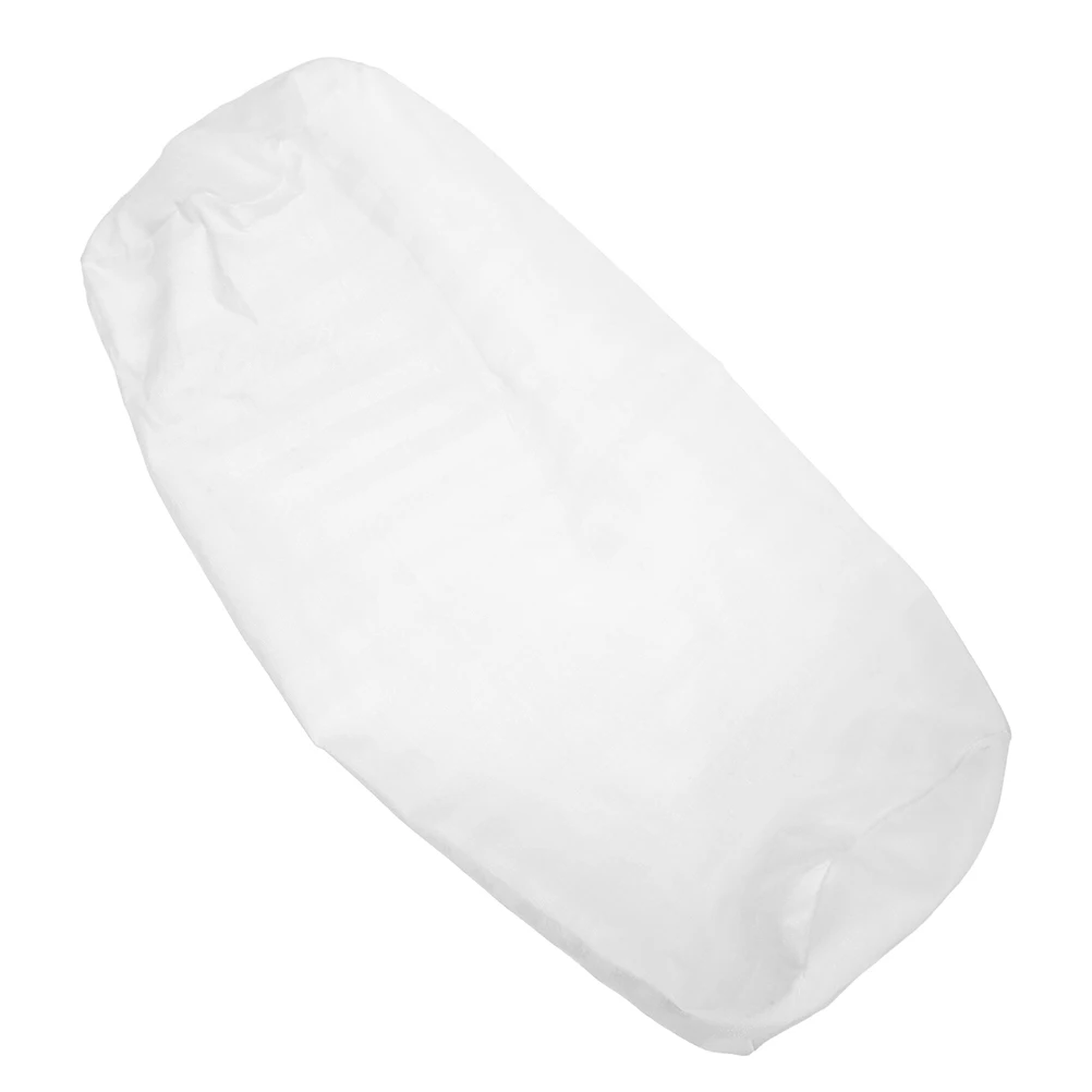 

Long Pillowcase Soft Cylindrical Neck Roll Covers White Protective Pillowcases for Waist Cushion with Zipper Easy Clean