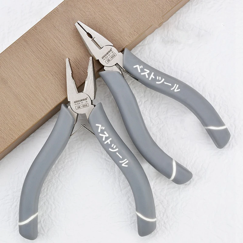 

Мини-щипцы для проволоки, плоскогубцы с тигром, многофункциональные бытовые 5-дюймовые маленькие плоскогубцы, плоскогубцы для ювелирных изделий своими руками, плоскогубцы для электрика, кусачки для резки проволоки