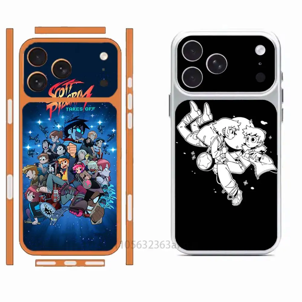 S-Scott Pilgrim For iPhone 17 Pro ProMax Back Sticker Cover