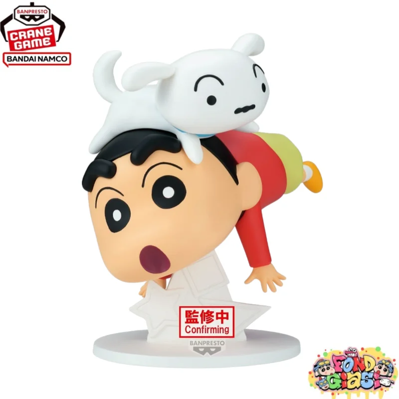 

В наличии: Оригинальная фигурка Bandai Crayon Shin Chan Banpresto Нохара Шинносуке, новая, в коробке, коллекционная модель, украшение для гаража.