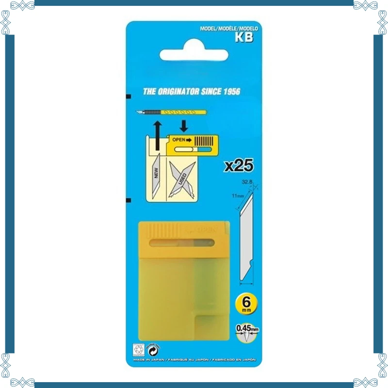 Carving knife KB blade carving pen 25 pieces vacuum formed XB10