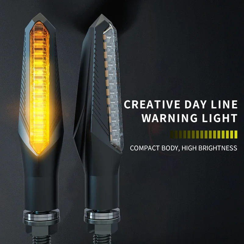 

Motorcycle Universal 12V Turn Signal Light Signal Lights Indicator LED Lamp