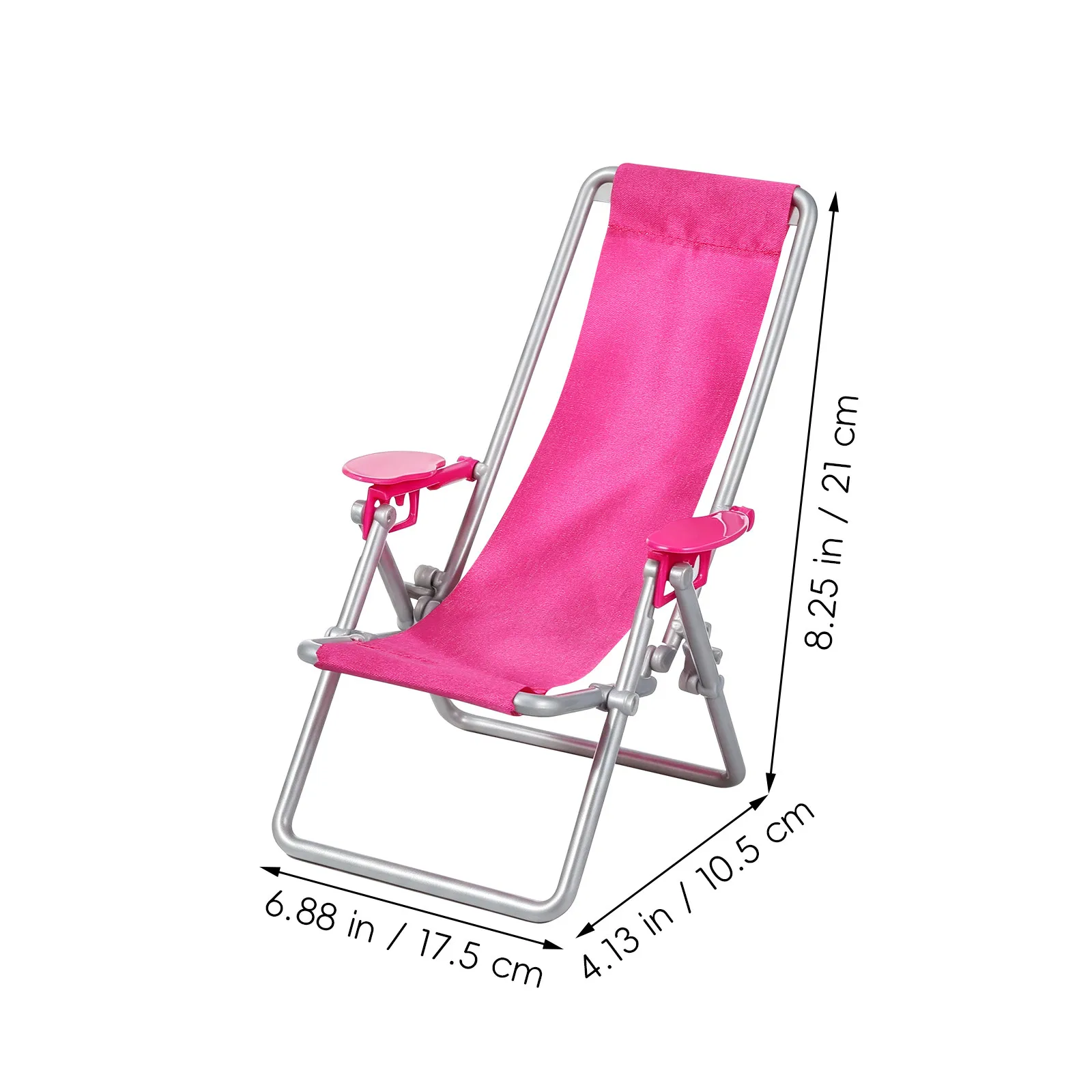 3Pcs Stylish Miniature Chair Set Smooth Safe Surface Perfect for DIY Mini Home Decor Photo Decoration Children Birthday Gift