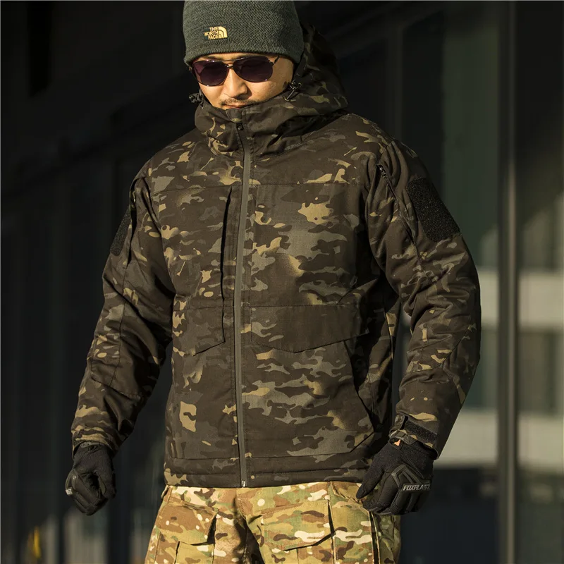 Winter Archon Spy Shadow Heat Reflective Tactical Cotton Jacket Men's Outdoor Warm Windproof Waterproof Camouflage Jacket
