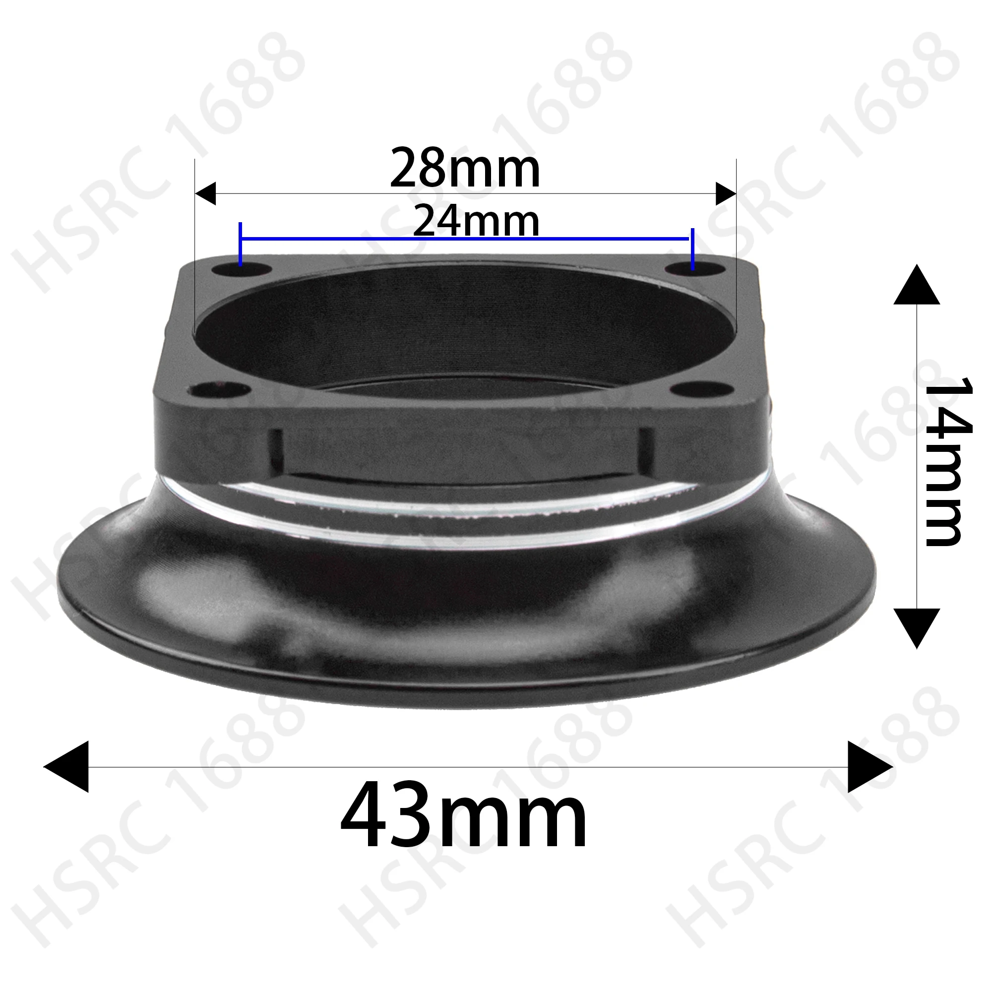 Metalen Motor ESC Koelventilator Cover Luchtinlaatkanaal 3010 voor 30mm? 0mm 540 550 Motor Fan voor 1/8 1/10 1/12 RC Auto Vrachtwagen