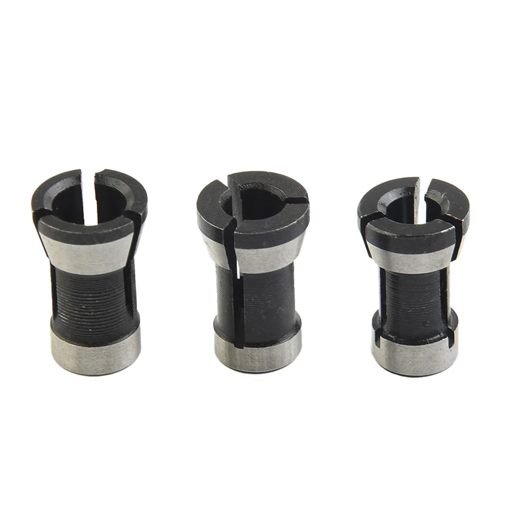 M15 Screw Nut Electric Router Milling Cutter 6/6.35/8mm Collet Chuck Adapter Router Bit For Engraving Trimmer Power Tools Parts