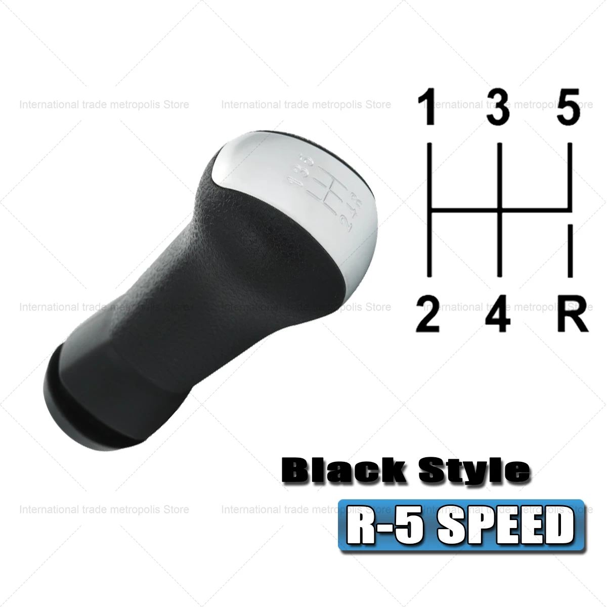 5-Speed Manual Shifter Gear Shift Knob for Nissan Qashqai J10 X-Trail 2006-2013 Lever Handle Stick - Automotive Part