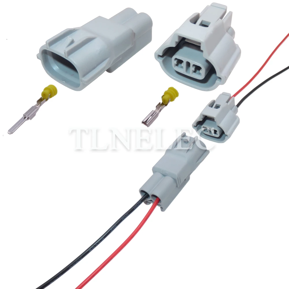 2 Pin Way Car Waterproof Socket with Wires Auto Wire Cable Connector MG640864-5 7223-1324-40