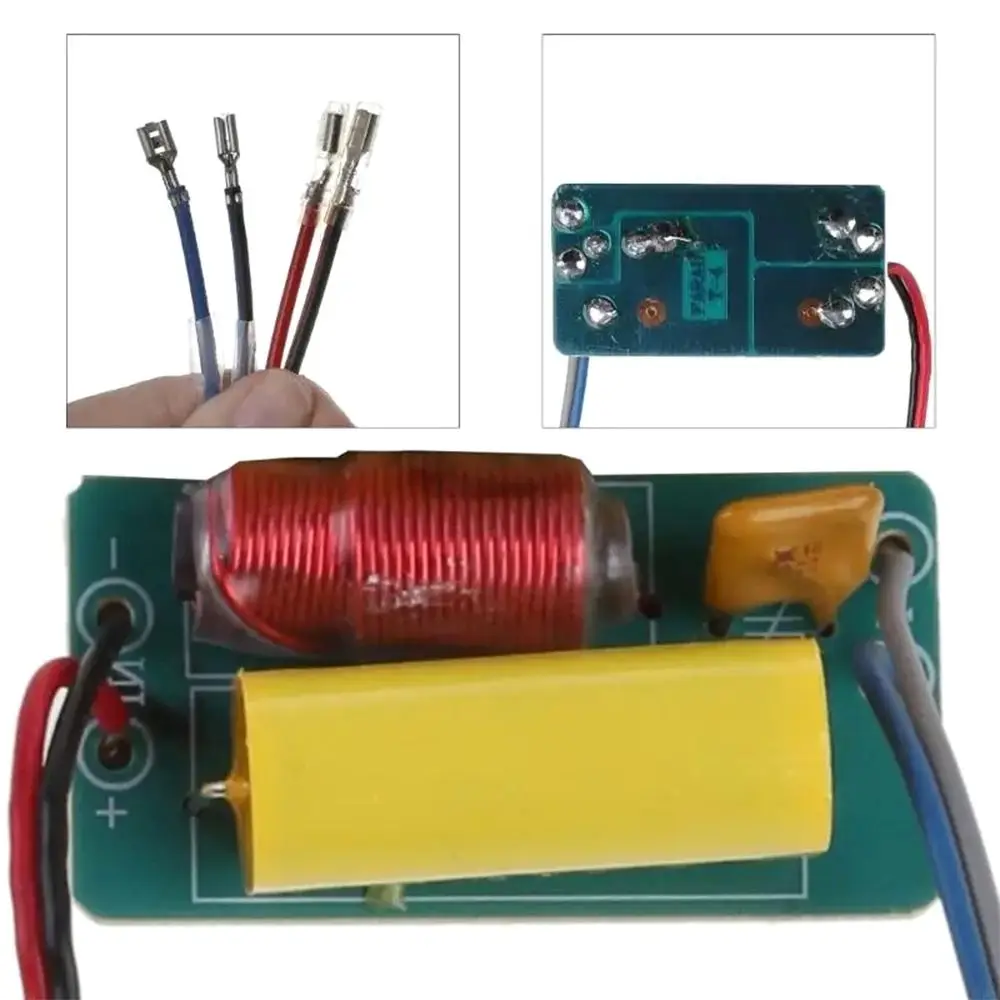 1Pcs 40W Hi-Fi Frequency Divider Pure Sound Design DIY Modified Audio Filter Distributor Subwoofer Matching