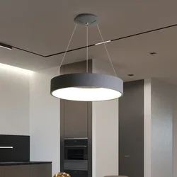 Classical Modern Led Pendant Lights Lamp for Dining Room Kitchen Living Room Shop Bar Grey or White Color Pendant Lamp Fixtures