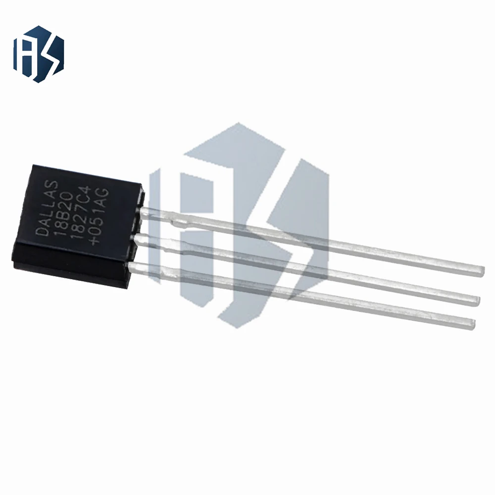 1 pz/5 pz/10 pz/lotto Sensore chip Elettronico DS18B20 TO-92 18B20 chip Sensore di Temperatura IC 18b20 fai da te elettronico