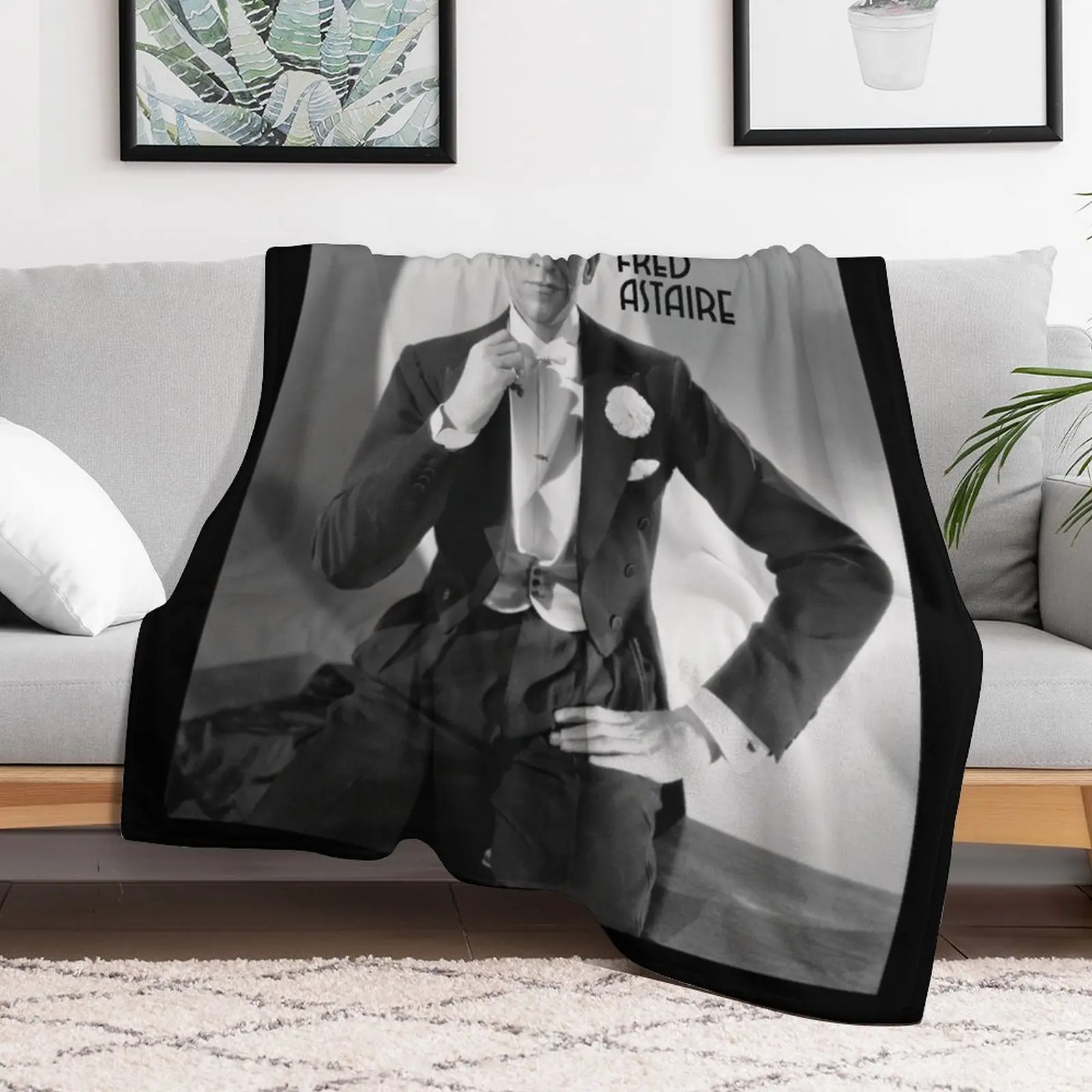 Fred Astaire Throw Blanket