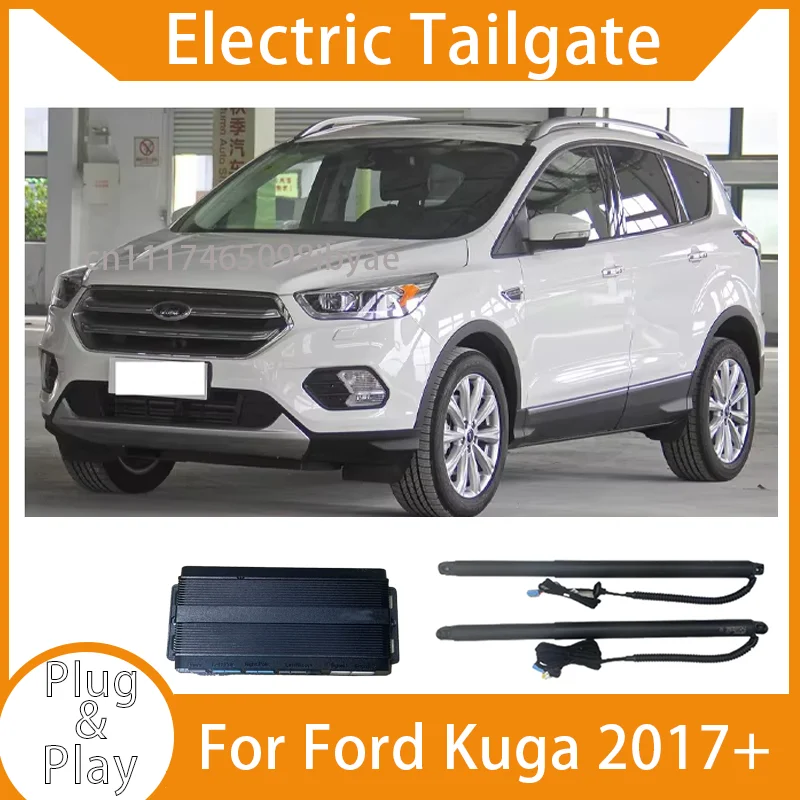 Tail box For Ford Kuga 2017+ Power Electric Tailgate Foot kick Sensor Car Trunk Opening Intelligent Tail Gate Lift