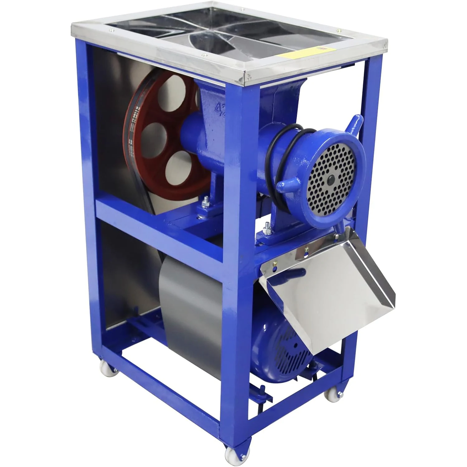 42 نوع كسارة العظام مفرمة اللحم 220 فولت مفرمة اللحم الكهربائية آلة المروحية 200-230 كجم/ساعة لعظام الدواجن الصغيرة واللحوم النباتية