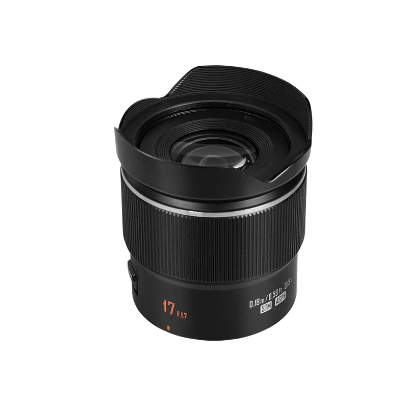 Yongnuo-lente De Camara De Enfoque Automaticolente Gran Angular YN17mm F1.7 Para Olympus Pana Sonic Macro 4/3montaje Para G100