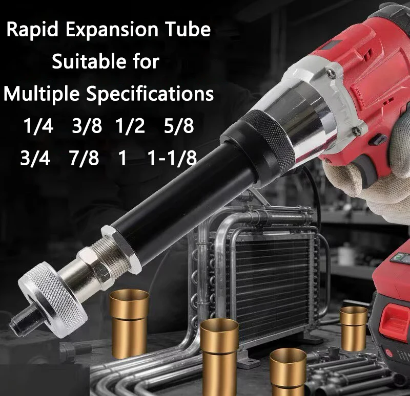 Electric Tube Expander Air Conditioner Copper Tube Expansion Tool Aluminum tube/Stainless Steel Tube Expanding Machine Brushless