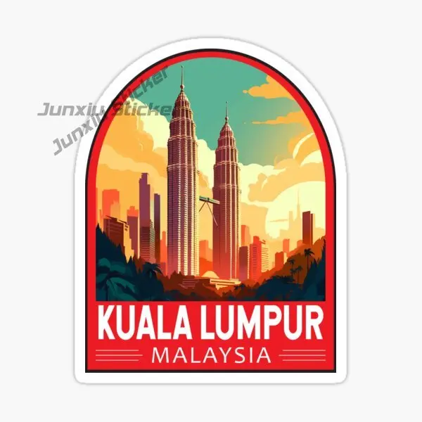 

MALAYSIA KUALA LUMPUR Mountain Scenic Car Stickers Accessories Self-adhesive Decals