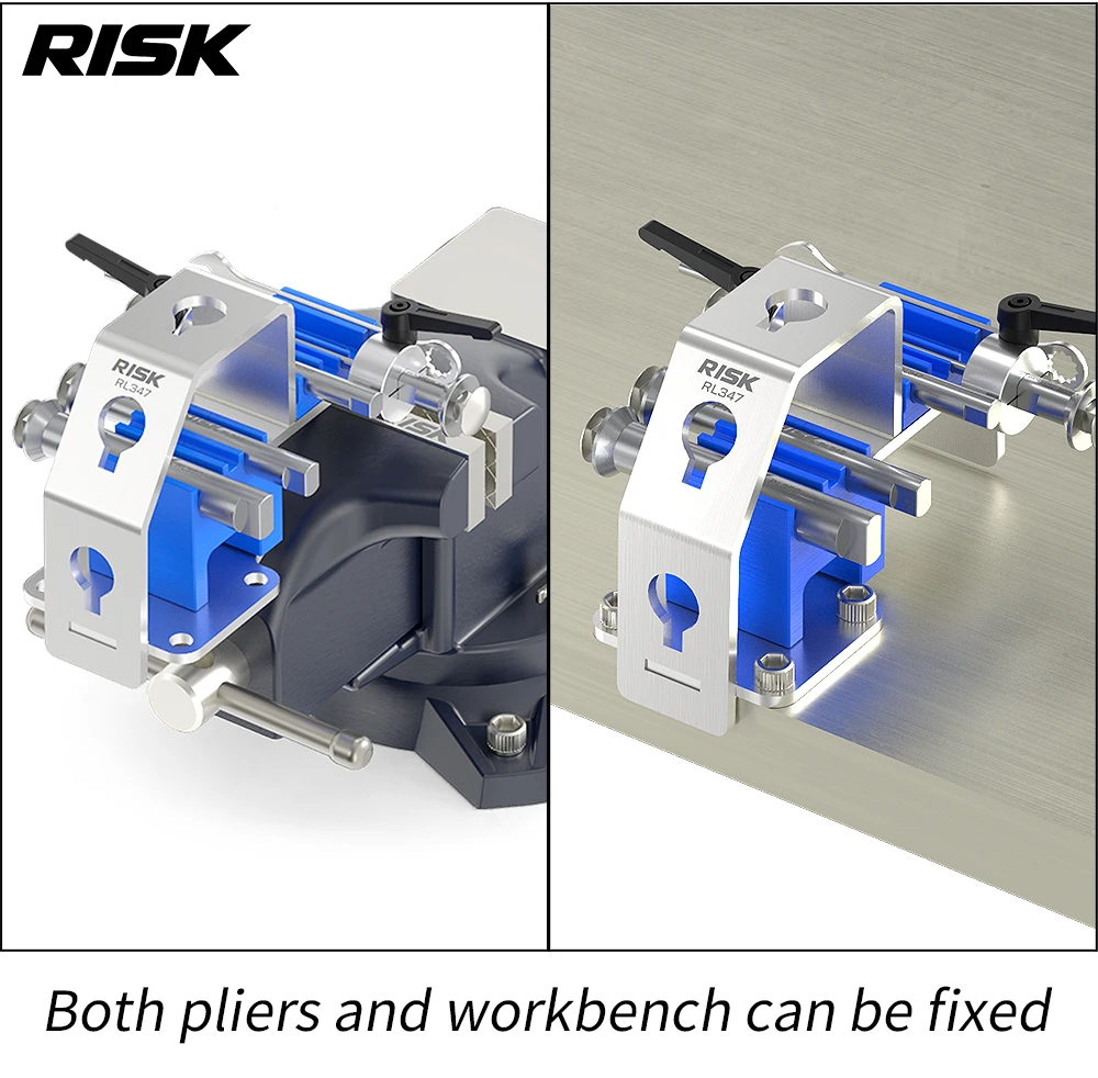 RISK Mountainbike-Laufradhalterung, Reifen- und Nabenreparatur-Werkbank, Schraubstockständer, Freilauf- und Kassettenwartungswerkzeug – Detail 8