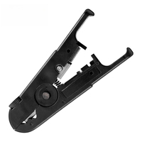 Black/Gray UTP/STP Cable Stripper Coaxial Cable Stripper Network Stripping Tool Hand Tools Wire Cutter