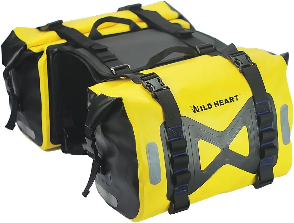 

50L Waterproof Motorcycle Saddlebag Tank Bag for Touring