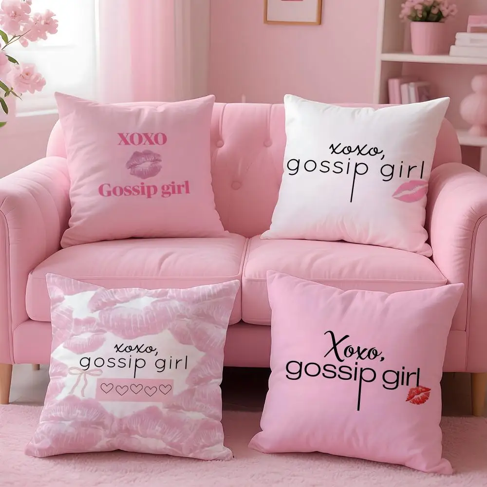 drama Gossip Girls Cushion Cover Cushion Cover Set 4Pcs 50x50 45x45 40x40 Pillowcase Decorative Sofa Home Decor