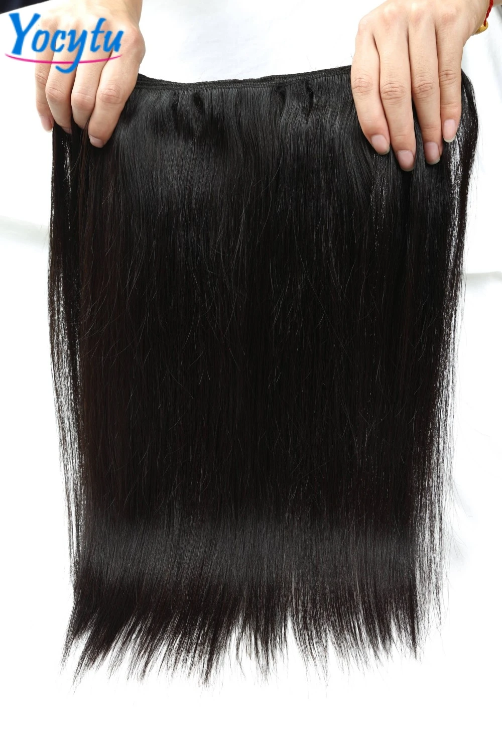 YOCYTU Doppelt Gezogen Gerade Menschliches Haar Bundles 20 Zoll Vietnamesisches Menschenhaar 15A Top Qualität Gerade Bundles 100 % Echthaar – Detail 2