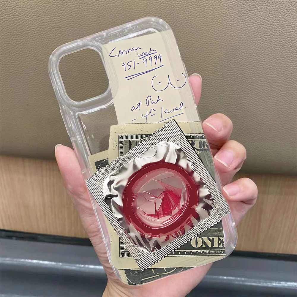 Funny Sexy Parody Toys Phone Case for iPhone 16 15 14 13 12 11 Pro Max 7 8 Plus X XR XSMax Airbag Anti Fall Clear Back Cover view 5