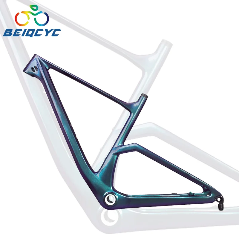 MTB Interal Kabel Fahrrad Cross Country Rahmen Carbon Faser Hard Tail Mountainbike Rahmen, 29er Steckachse Boost 148mm